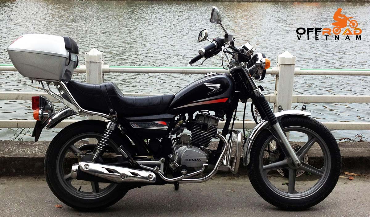 Honda Master 150 Cruiser Hire - Hanoi Motorbike Rental