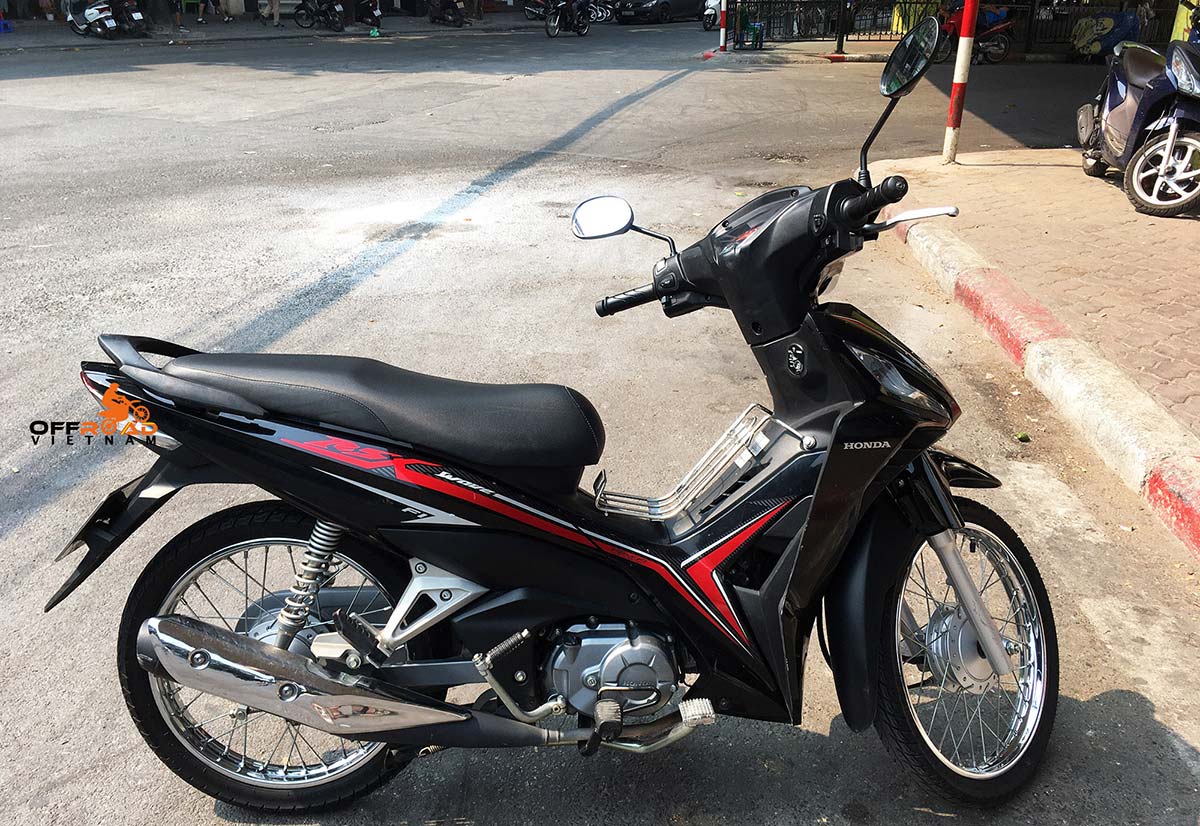 Vietnam Honda Wave 110cc For Rent - Hanoi Motorbike Rental