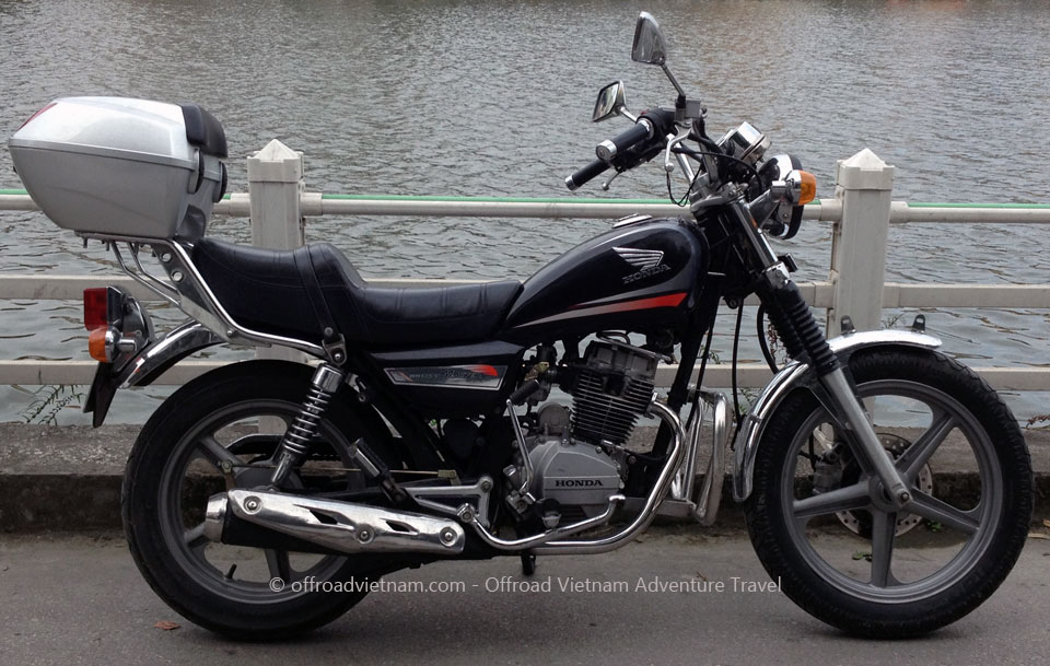 Honda Master 150 Cruiser For Rent In Vietnam - Hanoi Motorbike Rental