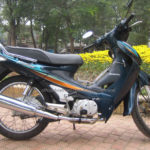 Honda Future 110cc 2002 for rent in Hanoi. This is the first series of Future.