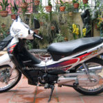 Honda Future 125cc 2005 for rent in Hanoi. This is the second series of Future.