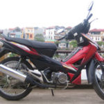 Honda Wave RSX 100cc 2007 for rent in Hanoi. This is the first model of Wave RSX series.