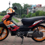 Honda Wave RSV 100cc 2007 for rent in Hanoi. This is the second model of Wave RSV series.