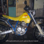 Suzuki DR250 250cc 2003 trail bike for rent in Hanoi, Northern Vietnam