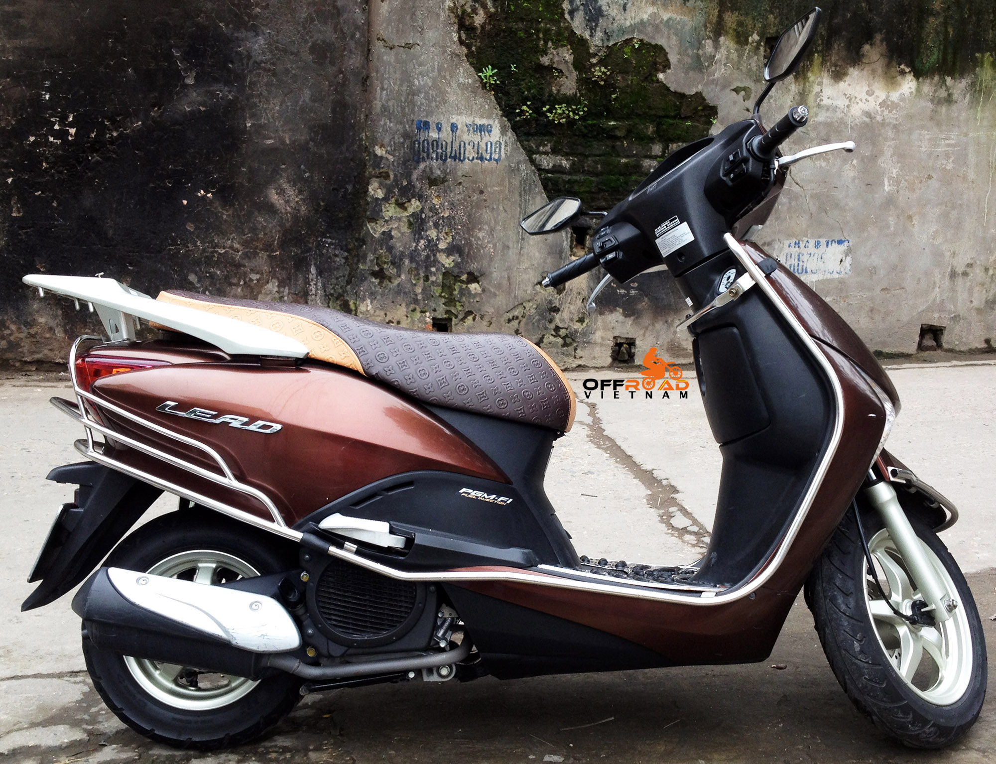Honda Lead 110cc Rental In Vietnam Hanoi Motorbike Rental